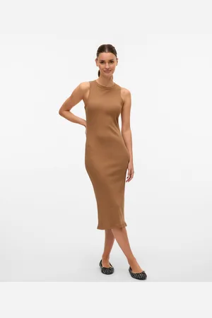 VERO MODA Awlavender Vestido Midi