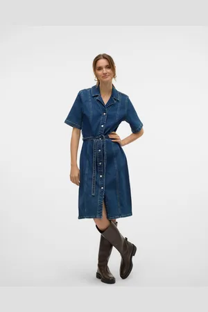 VERO MODA Vmadaya Vestido Midi