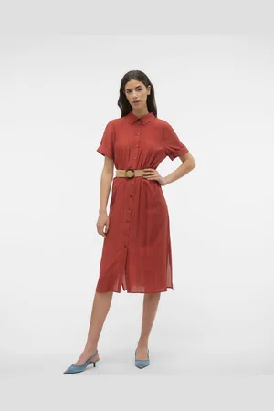 VERO MODA Vmmaja Vestido Midi
