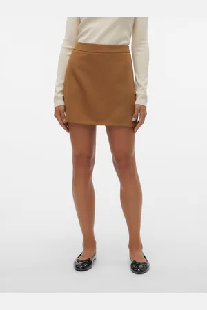 VERO MODA Vmmathilde Cintura Alta Minifalda