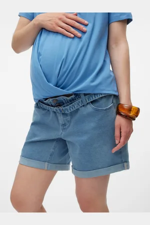 Mama;licious Shorts Corte Regular Tiro Bajo