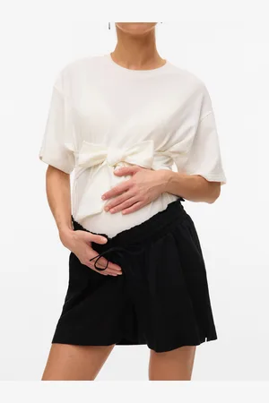 Mama;licious Shorts Corte Relaxed