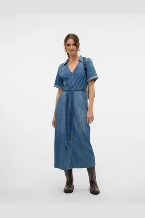 VERO MODA Vmtrylla Vestido Midi