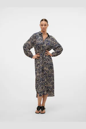 VERO MODA Vmvilja Vestido Midi