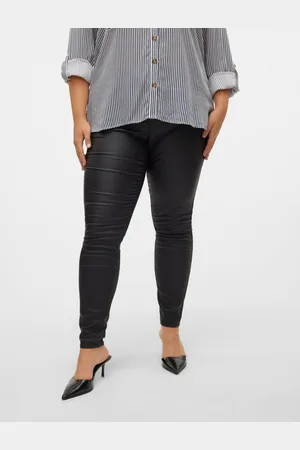 VERO MODA Vmseven Tiro Medio Pantalones
