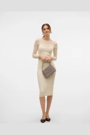 VERO MODA Vmpaula Vestido Midi