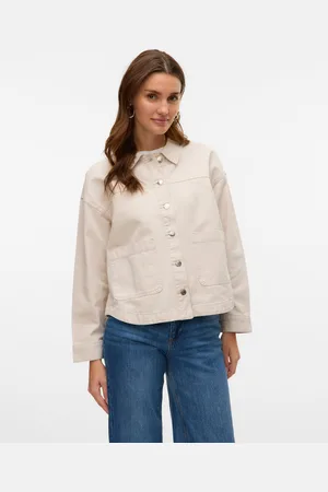 VERO MODA Vmjamie Chaqueta Vaquera
