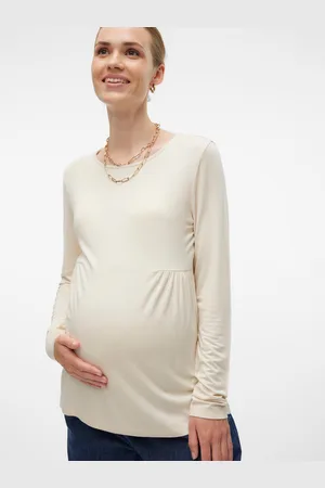 Mama;licious Tops Corte Regular Cuello Redondo