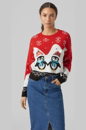 VERO MODA Vmpenguinlove Pulóveres