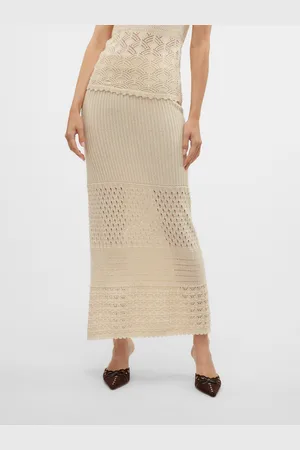 VERO MODA Vmdania Cintura Media Falda Larga
