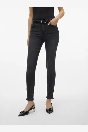 VERO MODA Vmalia Talle Medio Corte Slim Vaqueros