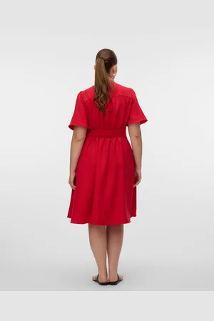VERO MODA Vmcmelaney Vestido Midi