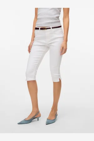 VERO MODA Vmelly Talle Medio Corte Slim Capris