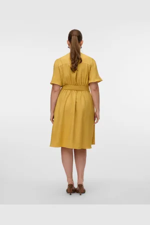 VERO MODA Vmcmelaney Vestido Midi