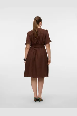 VERO MODA Vmcmelaney Vestido Midi