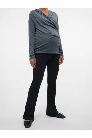 Mama;licious Leggings Corte Flared