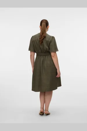 VERO MODA Vmcmelaney Vestido Midi