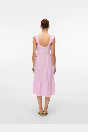 VERO MODA Vmlinn Vestido Midi