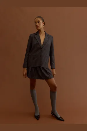 VERO MODA Snkara Cintura Alta Minifalda