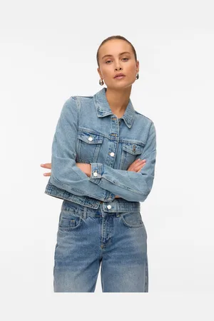 VERO MODA Vmjackie Chaqueta Vaquera