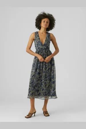 VERO MODA Vmdora Vestido Midi