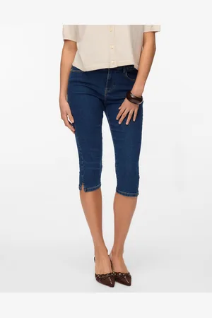VERO MODA Vmelly Talle Medio Corte Slim Capris