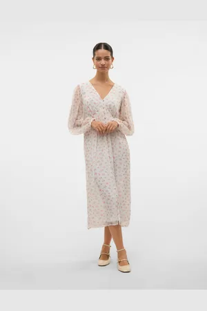 VERO MODA Vmsmilla Vestido Midi