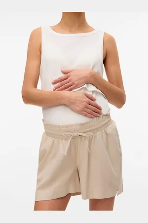 Mama;licious Shorts Corte Relaxed