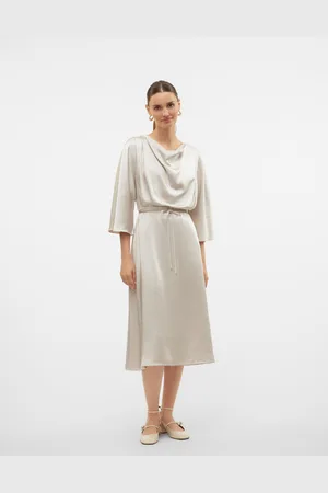VERO MODA Vmodette Vestido Midi