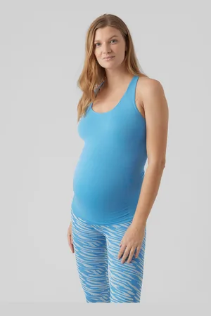 Mama;licious Camisetas De Tirantes Corte Regular Cuello En U Espalda Deportiva