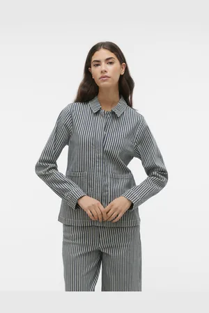 VERO MODA Vmsmilla Chaqueta Vaquera