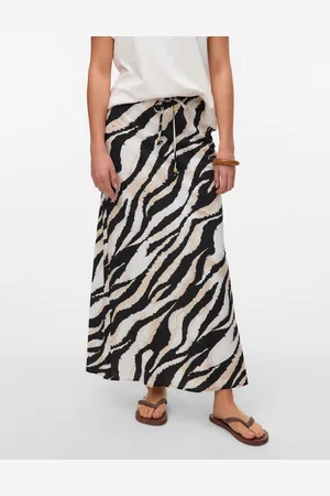 VERO MODA Vmsara Cintura Media Falda Larga