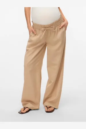 Mama;licious Pantalones Corte Wide Leg