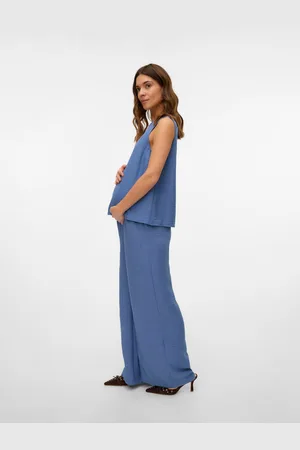 Mama;licious Pantalones Corte Regular