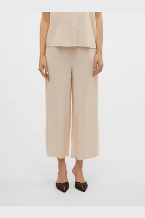VERO MODA Vmmymilo Cintura Alta Pantalones