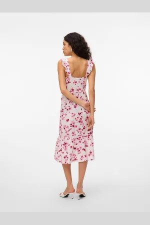 VERO MODA Vmlinn Vestido Midi