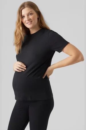 Mama;licious Camisetas De Tirantes Corte Regular Cuello Redondo Mangas Clásicas