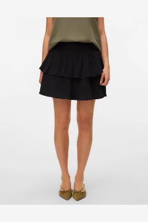 VERO MODA Vmnatali Cintura Alta Falda Corta