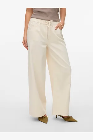 VERO MODA Vmvaleria Talle Medio Corte Wide Leg Vaqueros