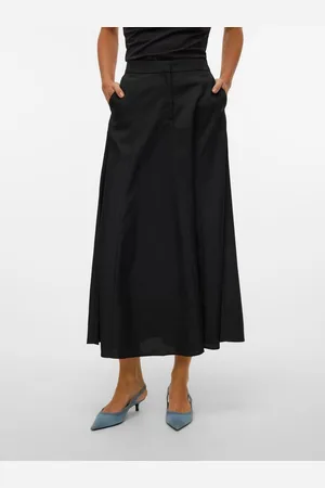VERO MODA Vmalice Cintura Alta Falda Larga