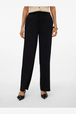 VERO MODA Vmdinna Cintura Alta Pantalones