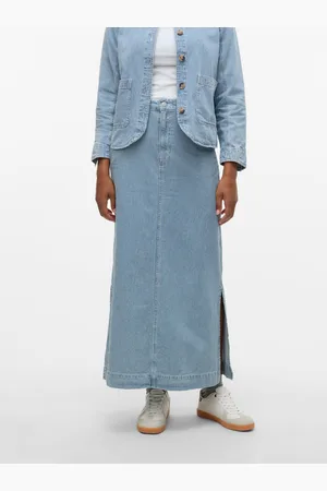 VERO MODA Vmbirkley Cintura Media Falda Larga