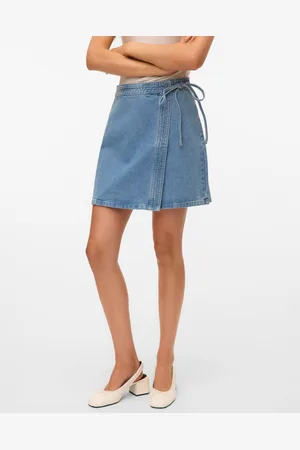 VERO MODA Vmliza Cintura Media Falda Corta