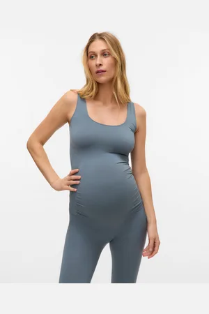 Mama;licious Camisetas De Tirantes Corte Bodycon Cuello En U
