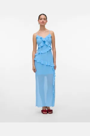 VERO MODA Vmamina Vestido Largo