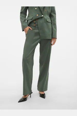 VERO MODA Vmcelina Tiro Alto Pantalones