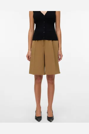 VERO MODA Awpassi Pantalones Hasta La Rodilla