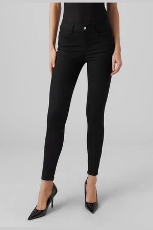 VERO MODA Vmsela Talle Medio Corte Slim Vaqueros