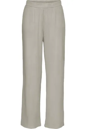 VERO MODA Snmerve Cintura Alta Pantalones