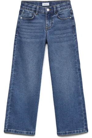 VERO MODA Vmemilie Cintura Media Corte Wide Leg Vaqueros